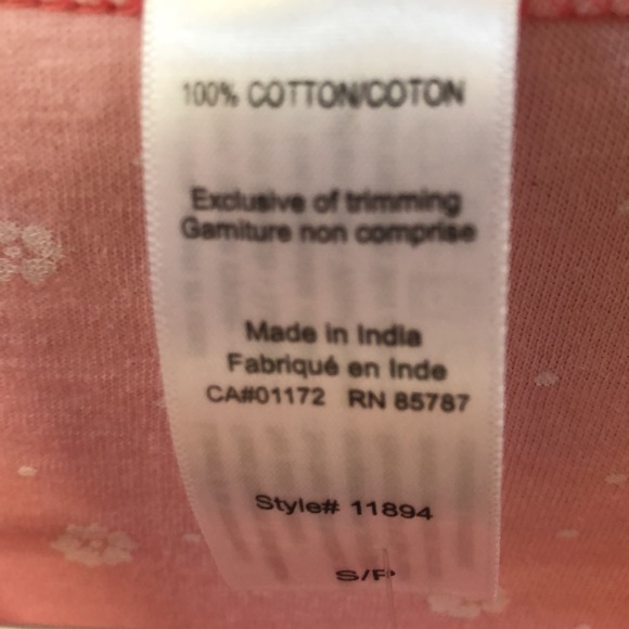 Women’s Cotton Short Sleeve Two Piece Set - Picture 3 of 3